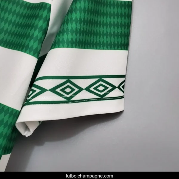 Retro 98_99 Celtic home Soccer Jersey - Image 7