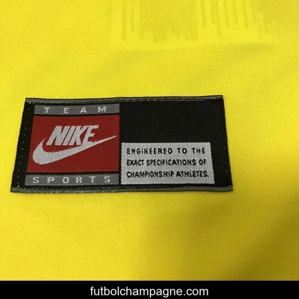 Retro 1997 Brazil Home Soccer Jersey - Image 2