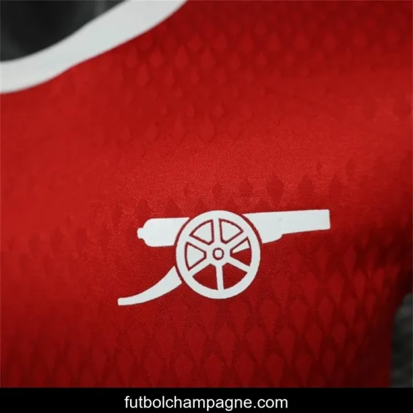 25_26 Player Version Arsenal Match Training Red Jersey - Image 6
