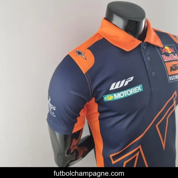 2022 F1 Formula One; KTM Polo Blue Orange - Image 6