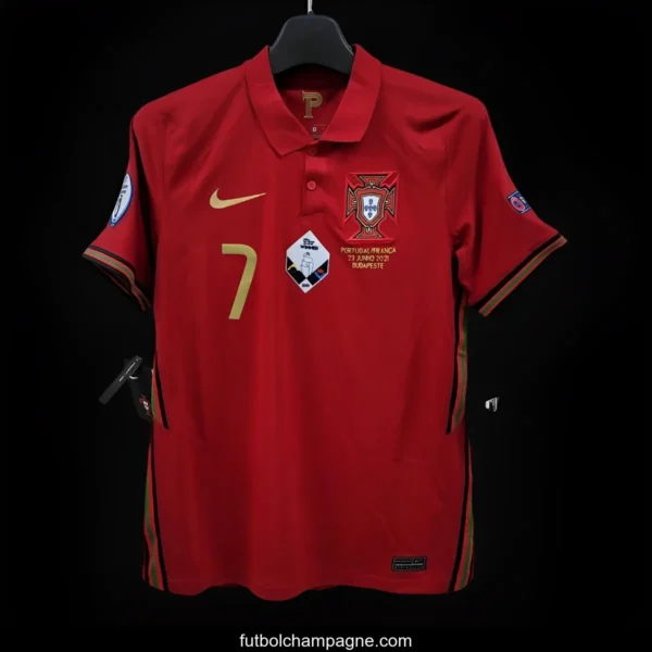 Retro 2020 Portugal Home Jersey - Image 6