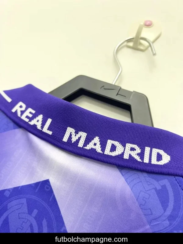 Retro 96_97 Real Madrid Away Jersey - Image 4
