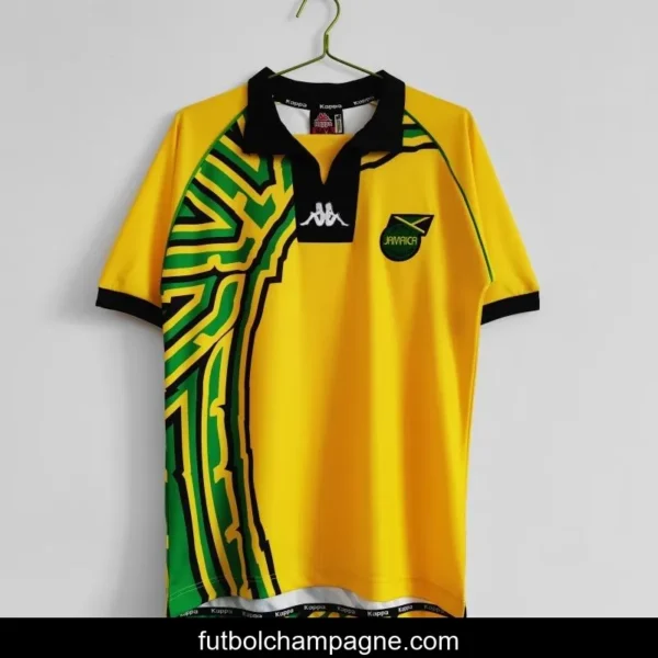 Retro 1998 Jamaica Home Soccer Jersey - Image 7
