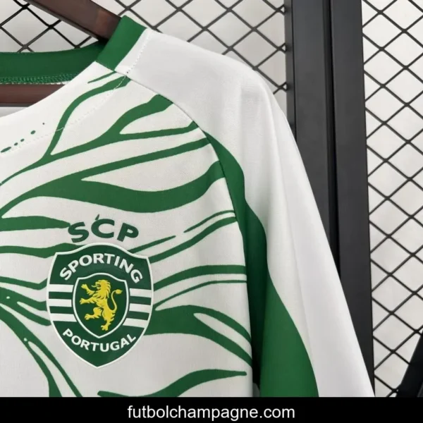 25_26 Sporting Lisbon White Special Jersey - Image 5