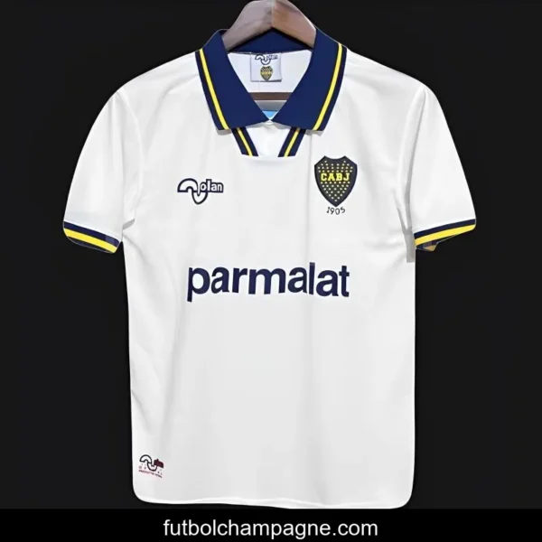 Retro 92_93 Boca Juniors Away White Jersey - Image 4