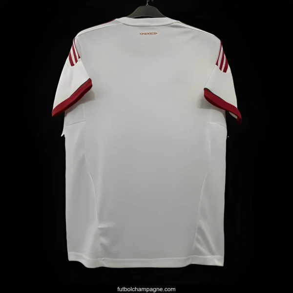 Retro 2013 Mexico Third White Jersey - Image 4