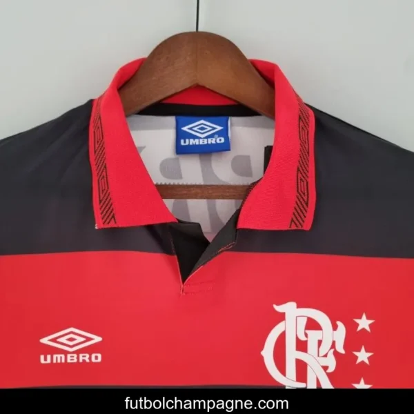 Retro Flamengo 92_93 Home Soccer Jersey - Image 6