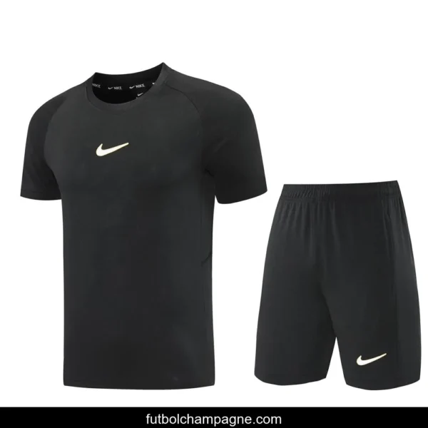 25_26 Nike Black Short Sleeve Jersey+Shorts - Image 15
