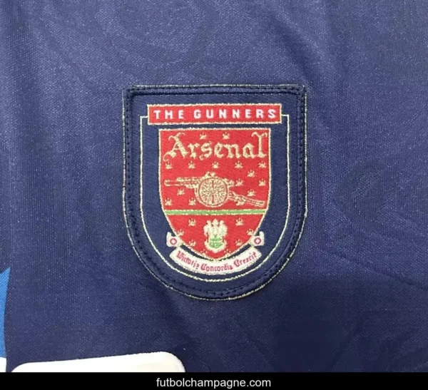 Retro 95_96 Arsenal Away Long Sleeve Jersey - Image 7