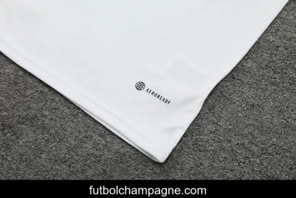 24_25 Manchester United White Short Sleeve Jeresy+Shorts - Image 10
