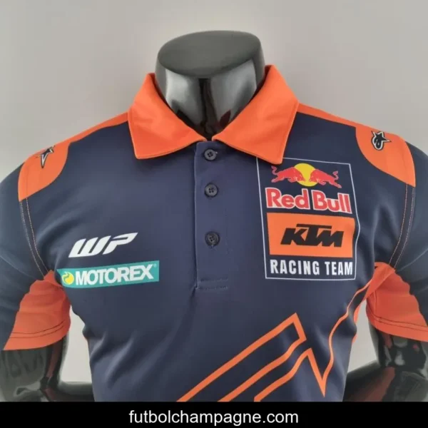 2022 F1 Formula One; KTM Polo Blue Orange - Image 7