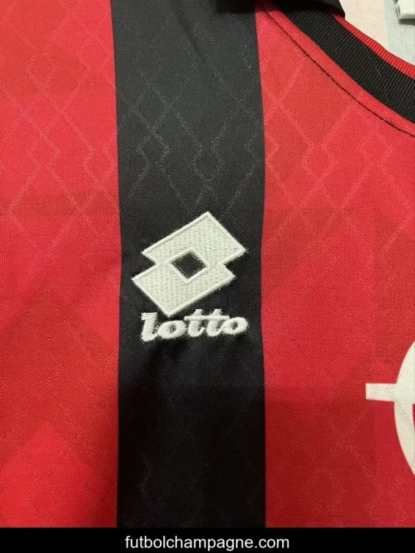 Retro 95_96AC Milan Home Soccer Jersey - Image 2
