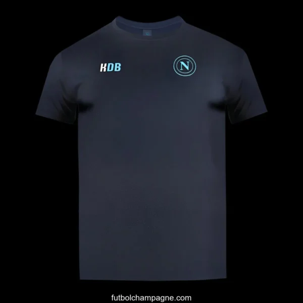 25_26 SSC Napoli Kevin De Bruyne Navy T-shirt - Image 3