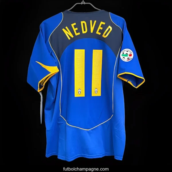 Retro 04_05 Juventus Away Blue Jersey - Image 3