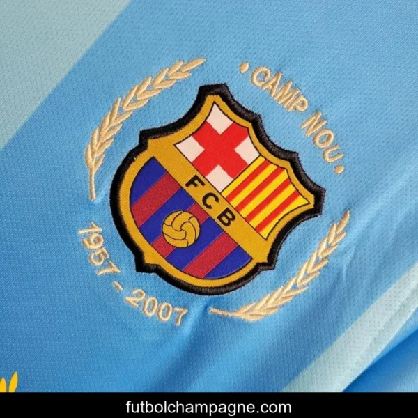 Retro 07_08 Barcelona Away Jersey - Image 5