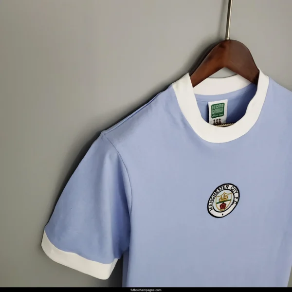 Retro Manchester City 1972 home Soccer Jersey - Image 5