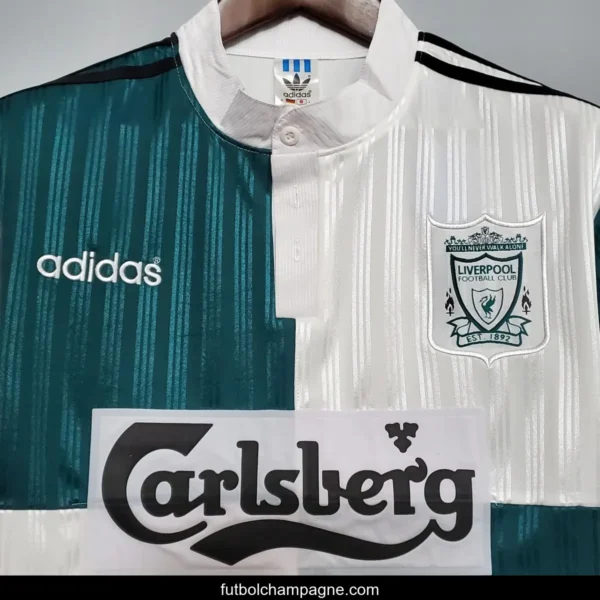 Retro 95_96 Liverpool away Soccer Jersey - Image 6