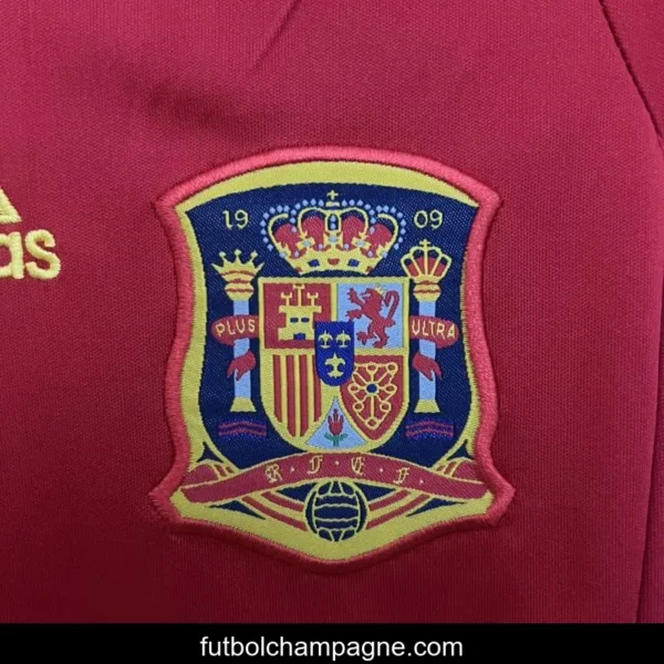Retro 2010 Kids Spain Home Size 16-28 Jersey - Image 7