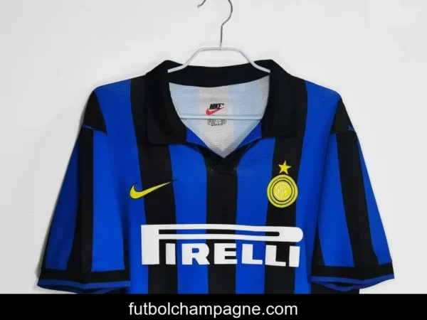 Retro 1998_99 Inter Milan Home Soccer Jersey - Image 11