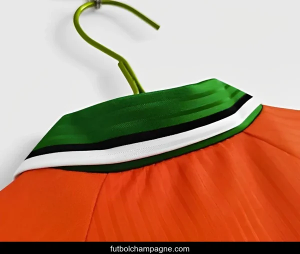 Retro 1997 Ireland Away Orange Jersey - Image 5