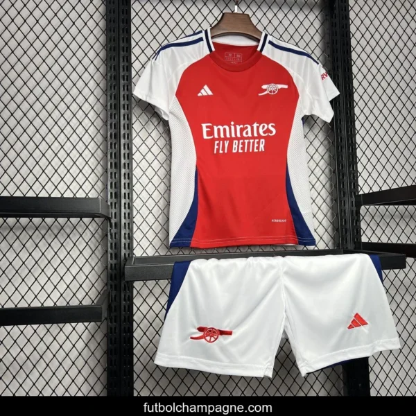 24_25 Kids Arsenal Home Jesey - Image 3
