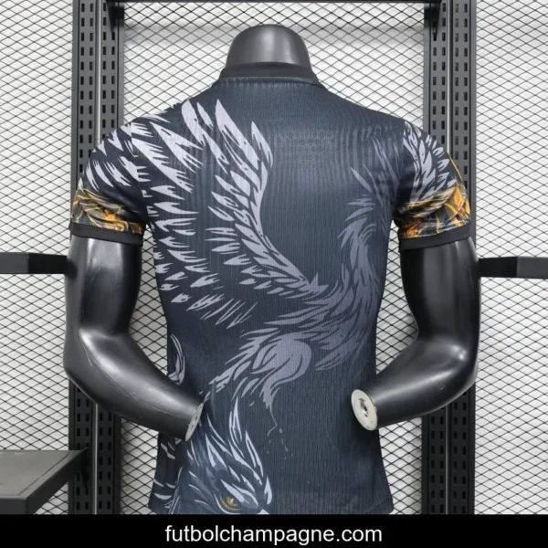 Player Version 25_26 Liverpool Dark Grey with Golden Phoenix Pattern Jersey - Image 4