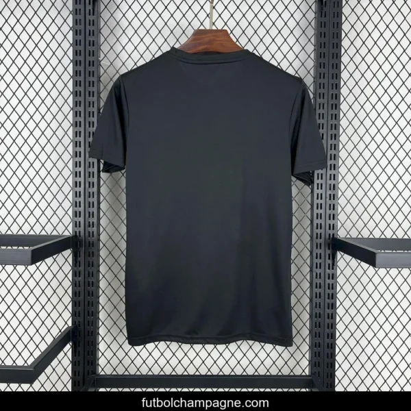 2025 NIKE Training Black with Abstract Paint Pattern T-Shirt 1045 - Image 4