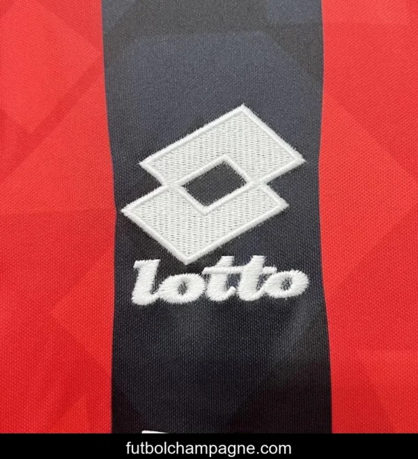 Retro 93_94 AC Milan Home Soccer Jersey - Image 7
