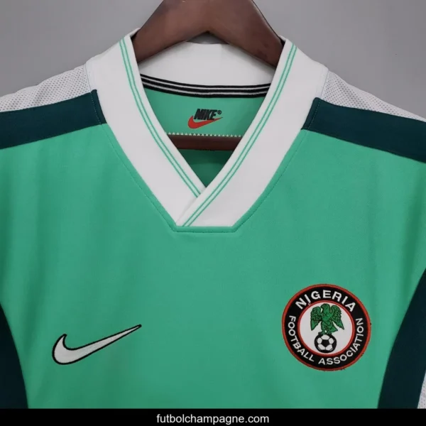 Retro Nigeria 1998 home Soccer Jersey - Image 9