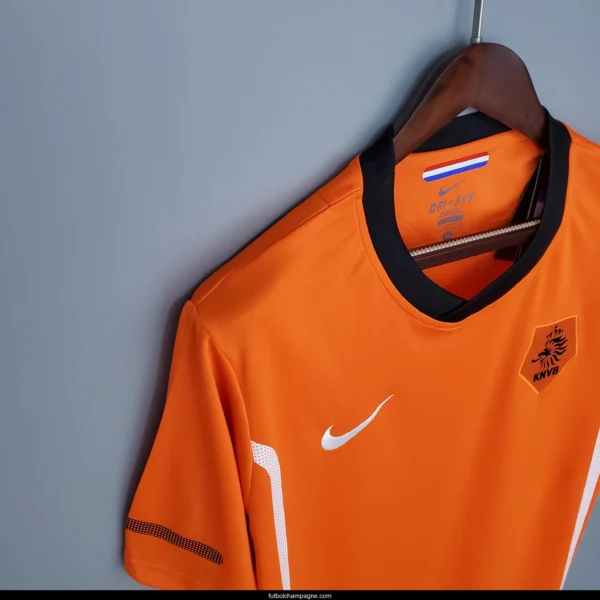 Retro Netherlands 2010 home Soccer Jersey - Image 10