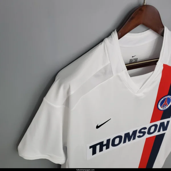 Retro PSG 02_03 away white Soccer Jersey - Image 5