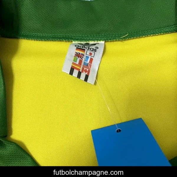 Retro 1978 Brazil Home Soccer Jersey - Image 9