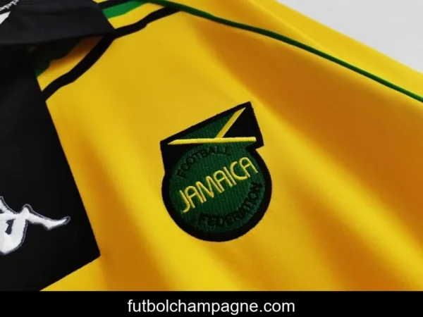 Retro 1998 Jamaica Home Soccer Jersey - Image 8