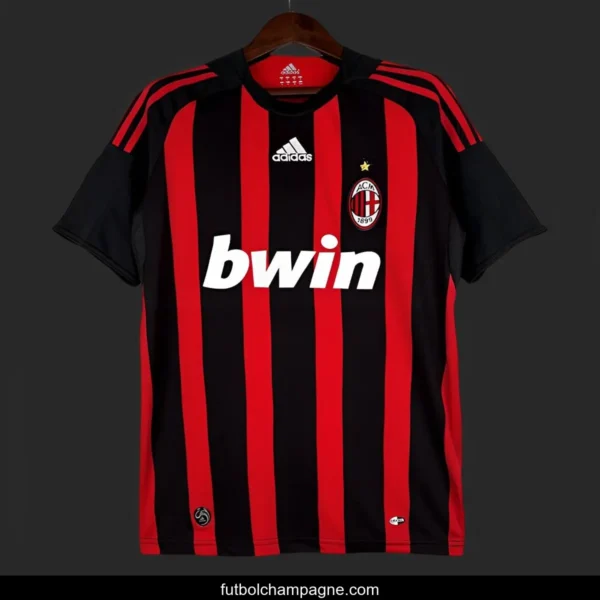 Retro 08_09 AC Milan Home Jersey - Image 4