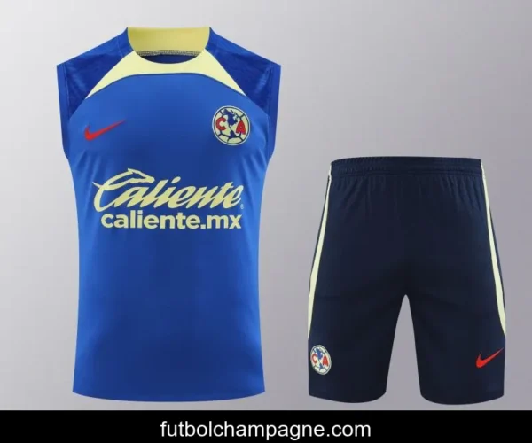 24_25 Club America Blue_Yellow Vest Jeresy+Shorts - Image 14