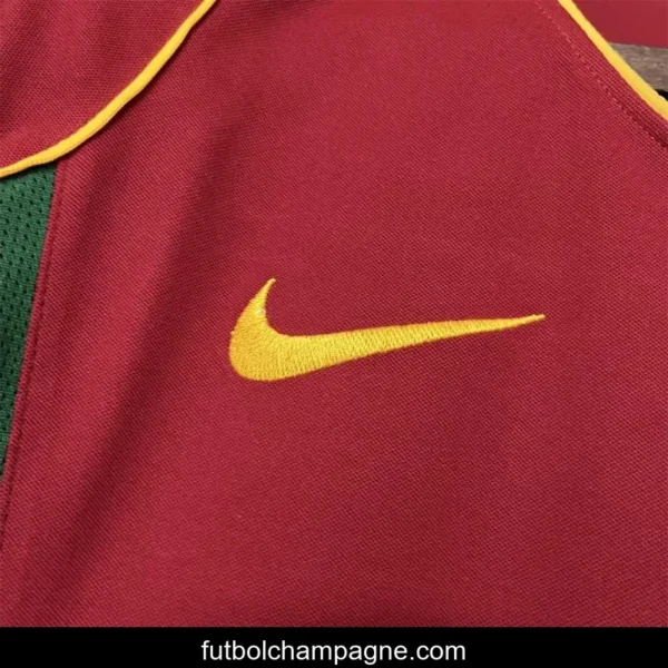 2002 Retro Portugal Home Jersey - Image 7