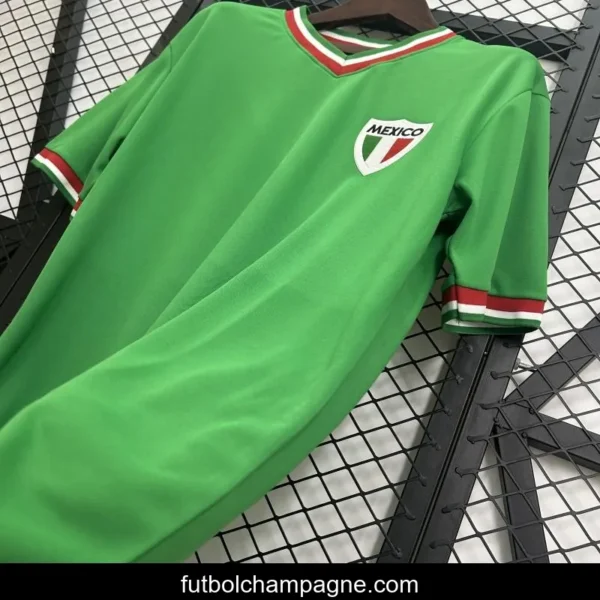 1970 Retro Mexico Home Jersey - Image 4
