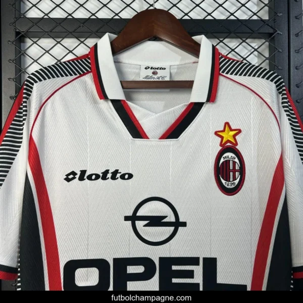 Retro 98_99 AC Milan Away Jersey - Image 5