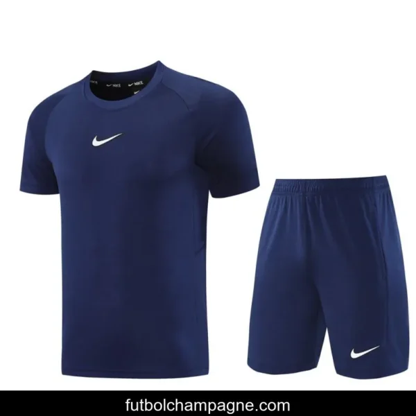 25_26 Nike Navy Short Sleeve Jersey+Shorts - Image 13