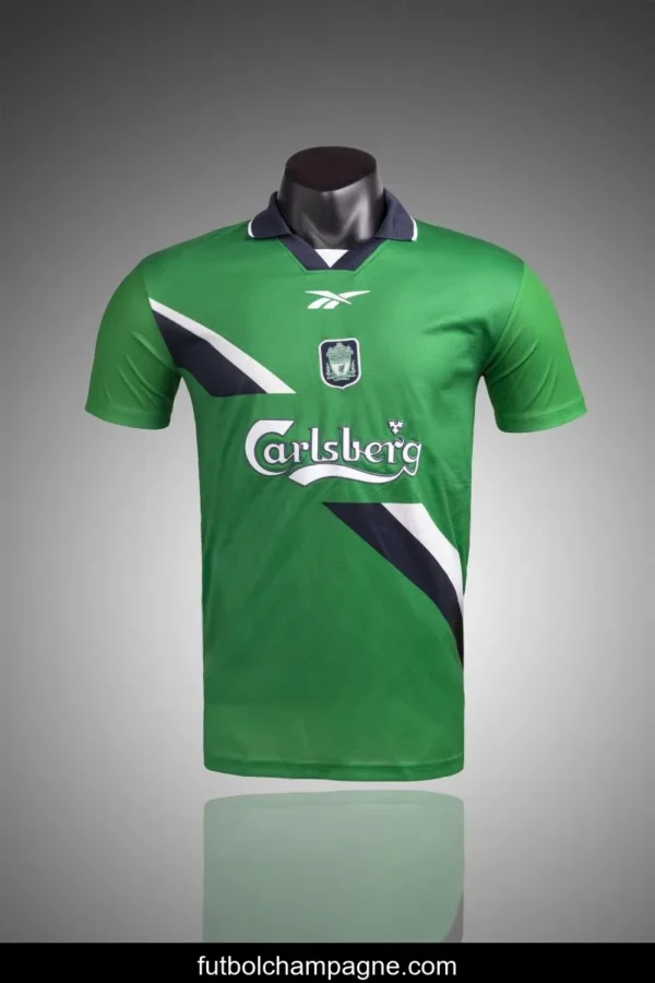 Retro 99_00 Liverpool Away Soccer Jersey - Image 6