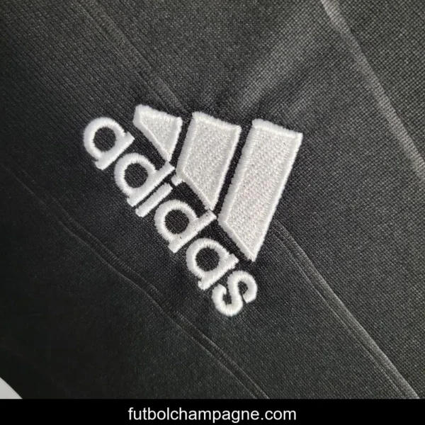 Retro 10-11 Real Madrid Away Black Soccer Jersey - Image 6
