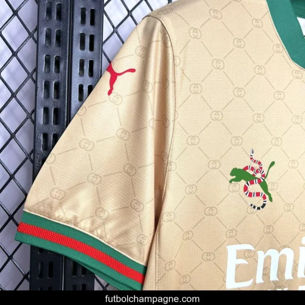24_25 AC Milan x Gucci Golden 125th Anniversary Jersey - Image 9