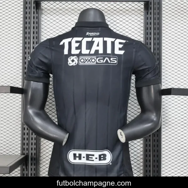 Player Version 24_25 Monterrey Third Black Jersey - Image 10
