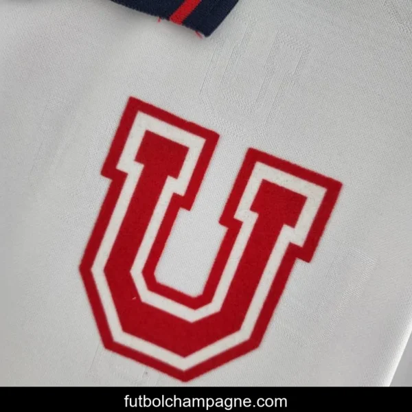 Retro Long Sleeve Universidad De Chile 1998 Home Soccer Jersey - Image 6