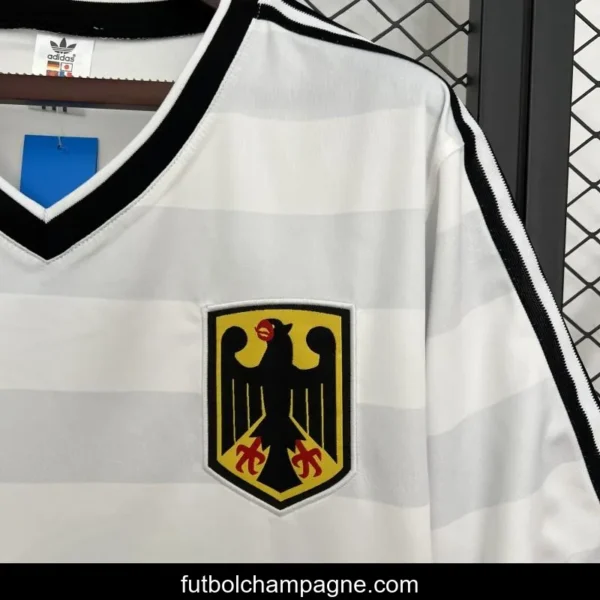 1984 Retro Germany White Jersey - Image 3