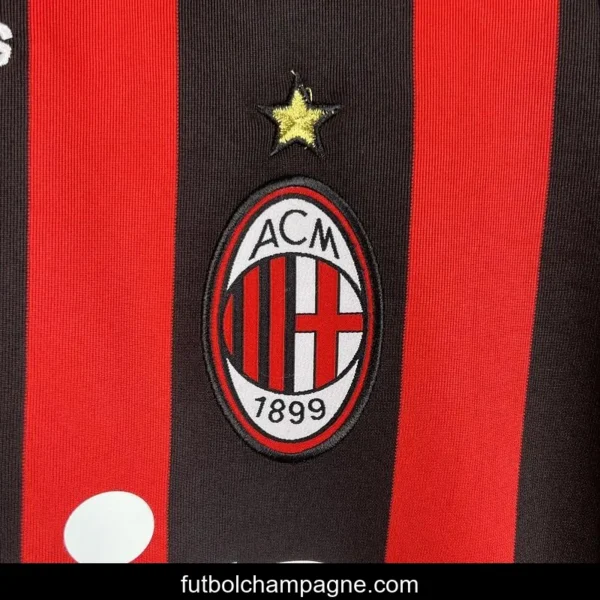 Retro 08_09 AC Milan Home Jersey - Image 5