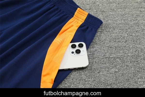 24_25 Juventus Navy Short Sleeve Jersey+Shorts - Image 8