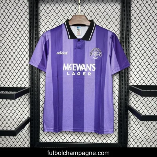 Retro 94_95 Glasgow Rangers Third Purple Jersey - Image 5