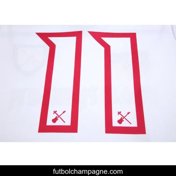 Retro 22_23 Iron Maiden X West Ham White Jersey - Image 7