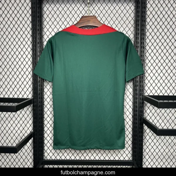 24_25 Liverpool Dark Green Pre-match Jersey - Image 5